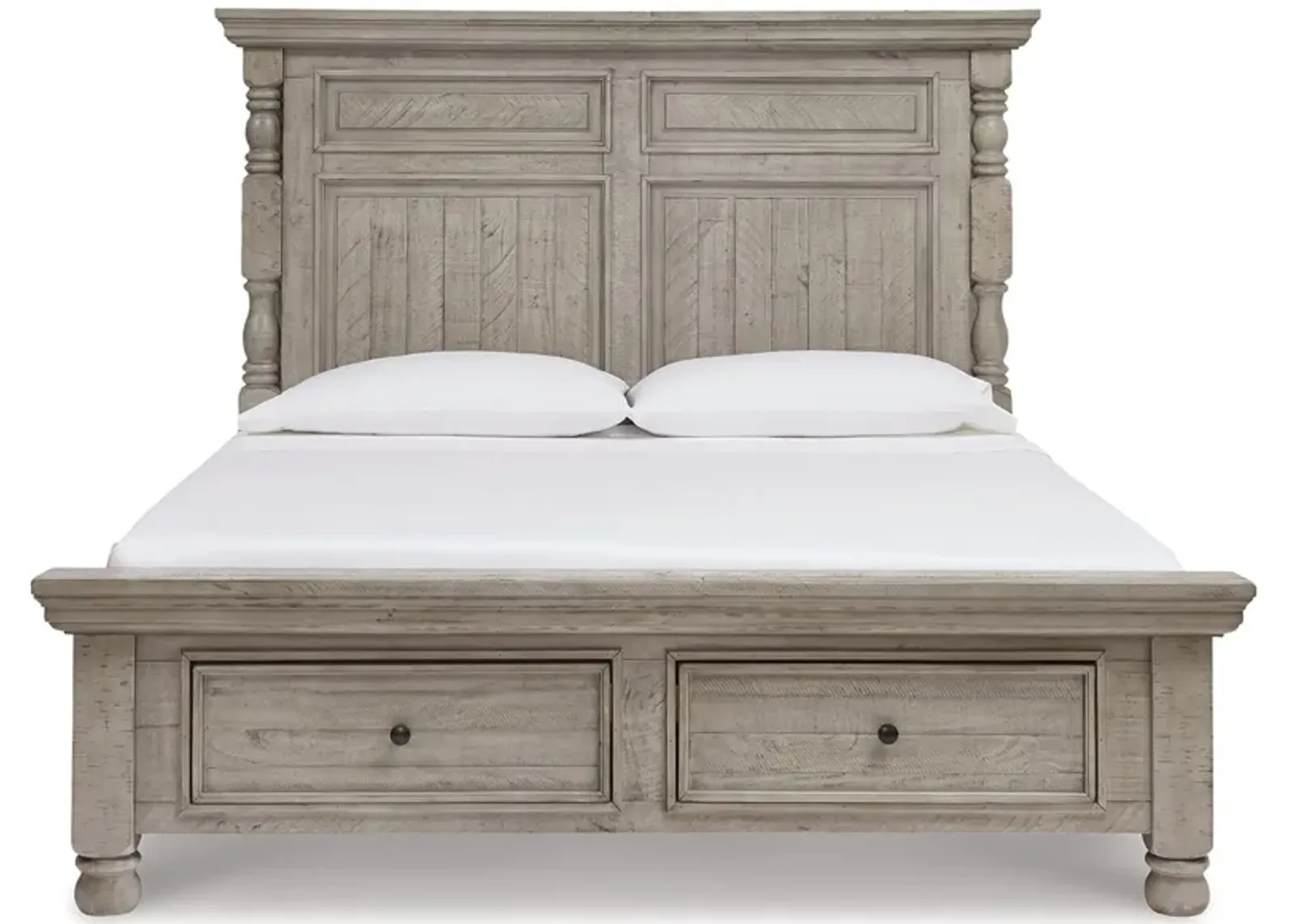 Harrastone California King Panel Bed