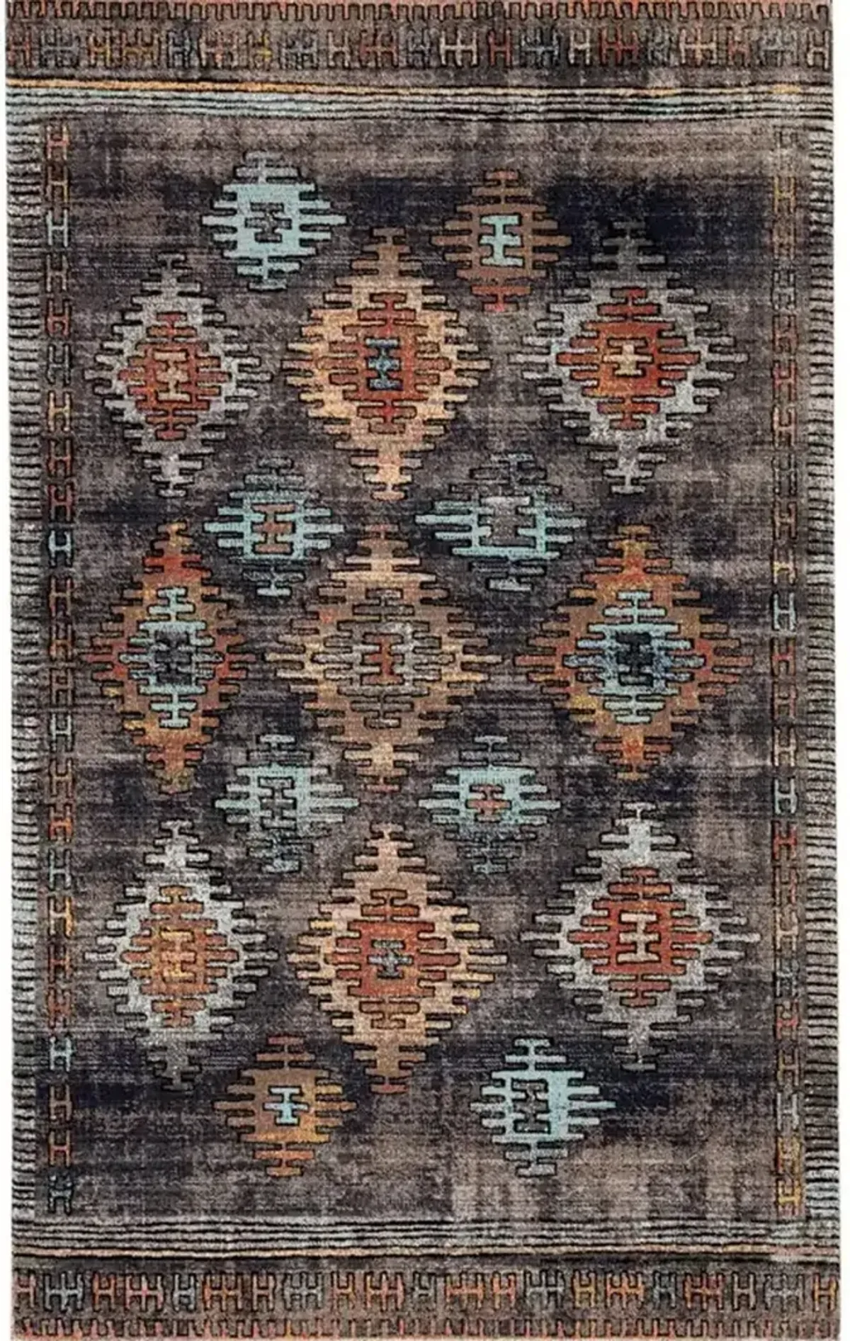 Polaris Dez Gray 5'3" X 7'6" Rug