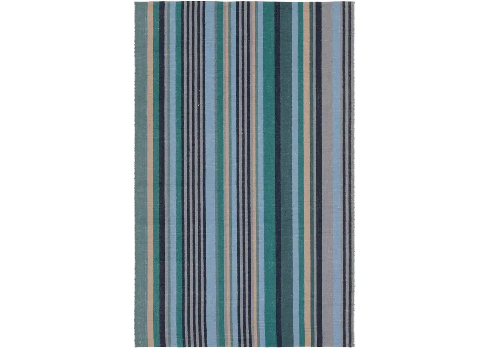 Mazarro Sergio Blue 3' x 8' Runner Rug