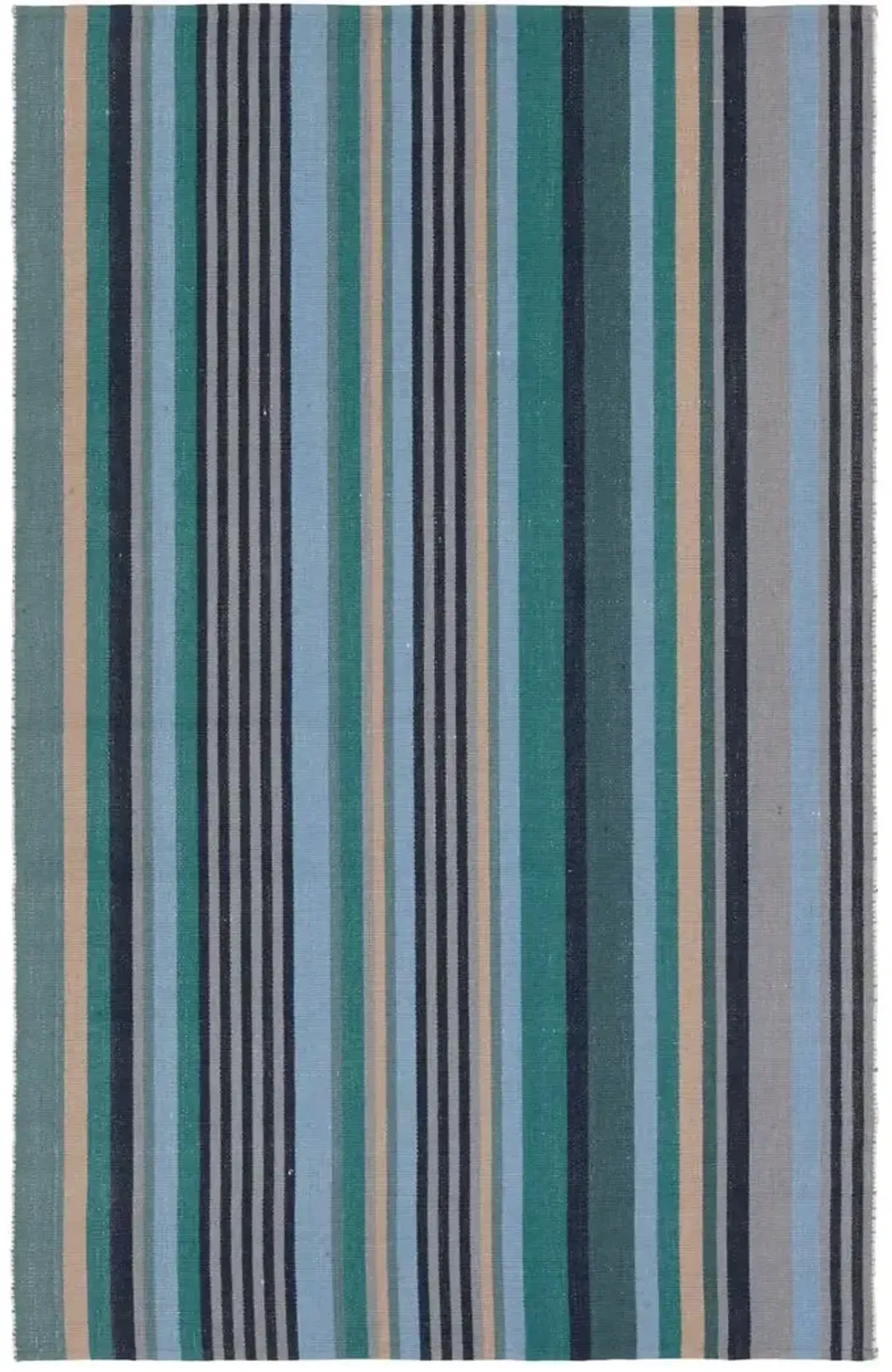 Mazarro Sergio Blue 3' x 8' Runner Rug