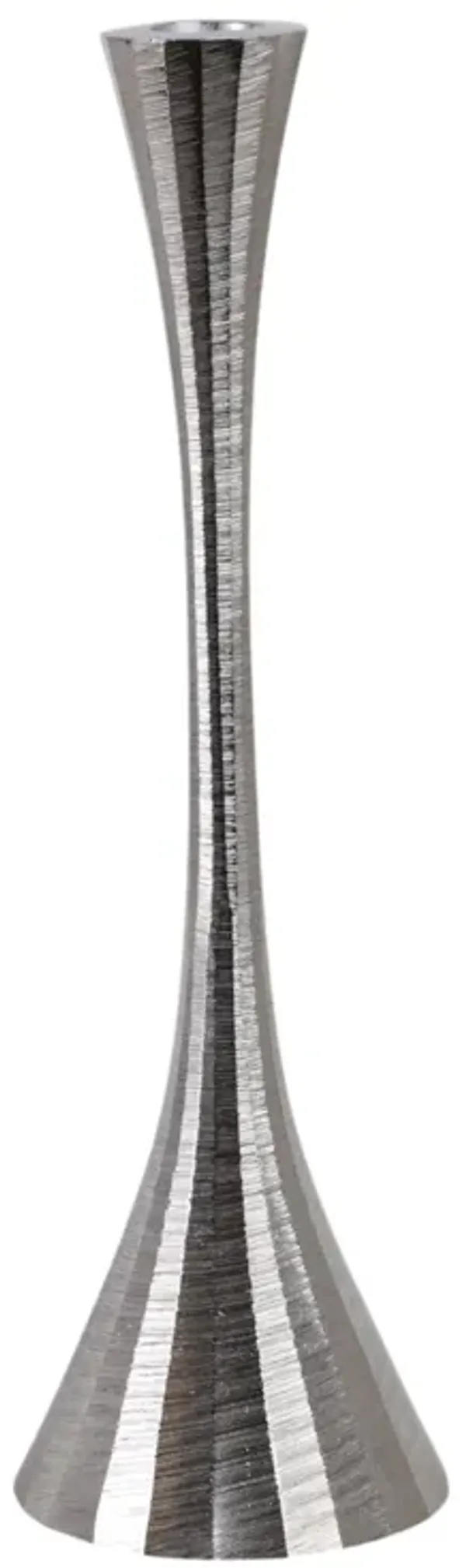 Etched Taper Candle Holder