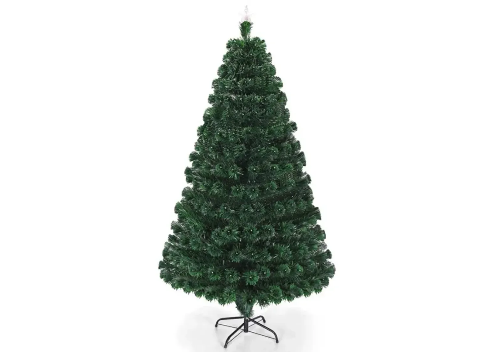 Artificial Christmas Tree with LED Light and Metal Stand