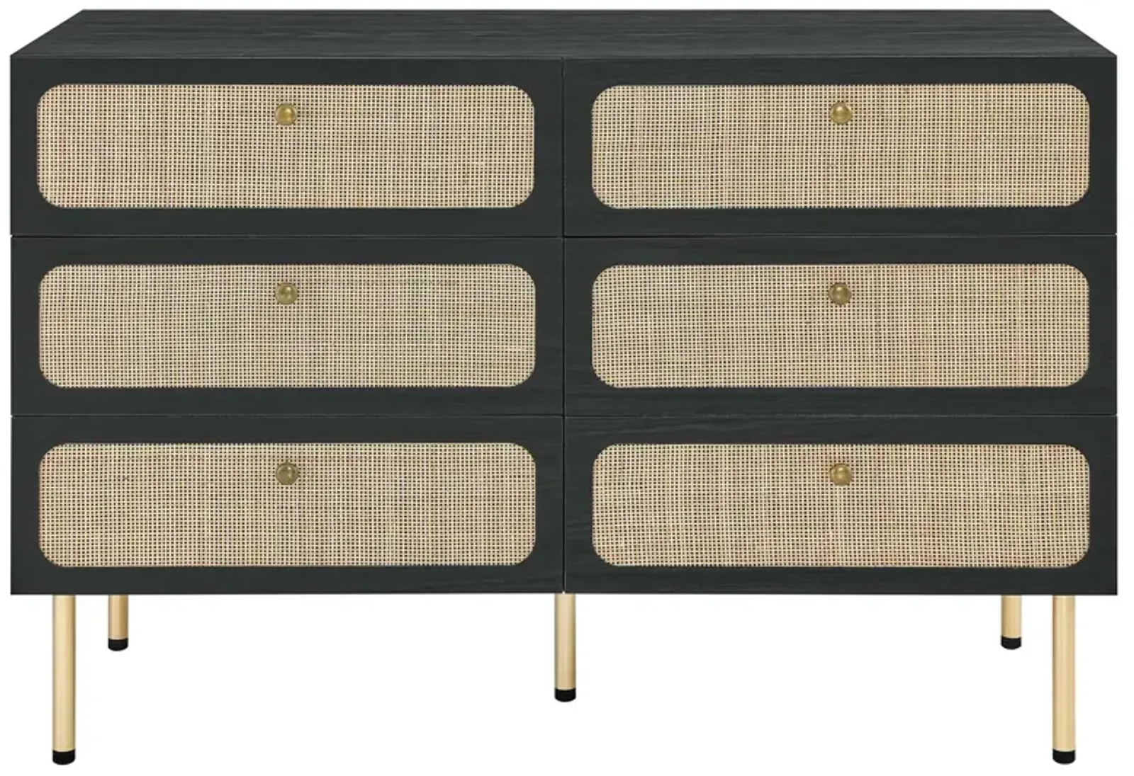 Chaucer 6-Drawer Compact Dresser