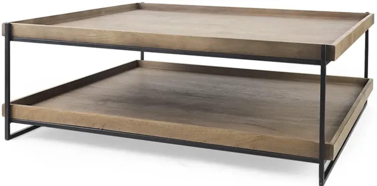 Trey Wood Coffee Table