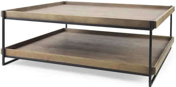 Trey Wood Coffee Table