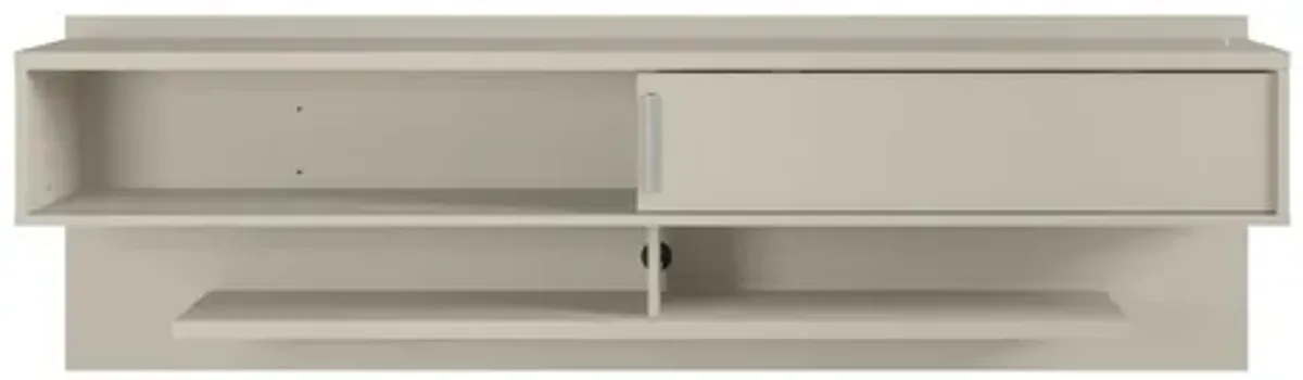 Astor Beige Floating Entertainment Center
