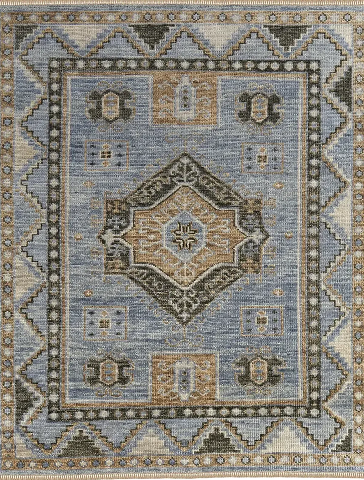 Fillmore 6935F 3' x 5' Blue/Green Rug