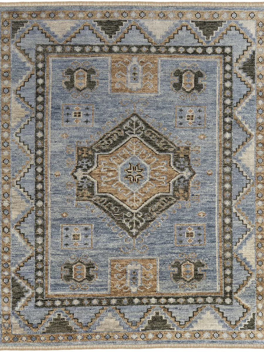 Fillmore 6935F 3' x 5' Blue/Green Rug