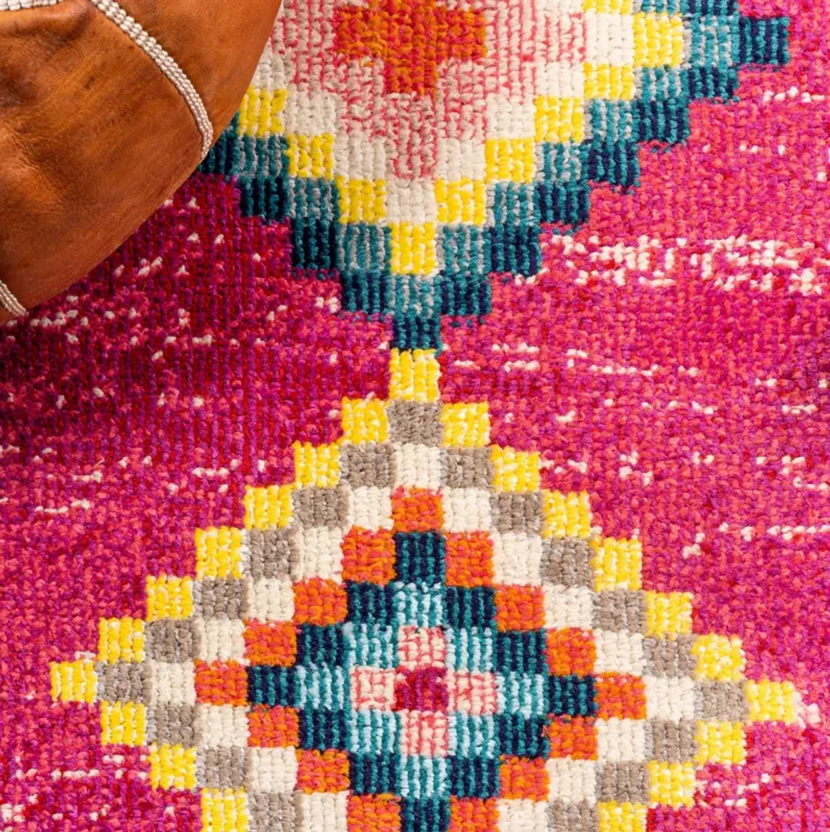 Tribal Love Geometric Area Rug