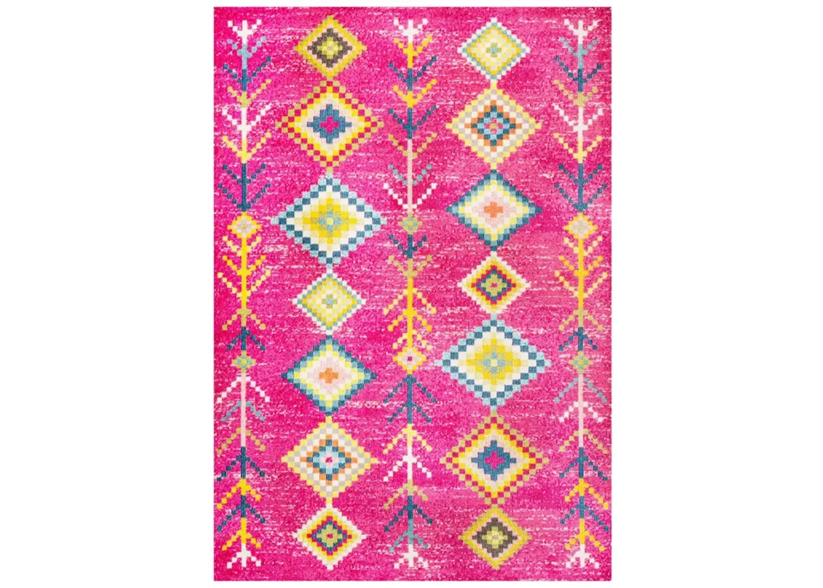 Tribal Love Geometric Area Rug