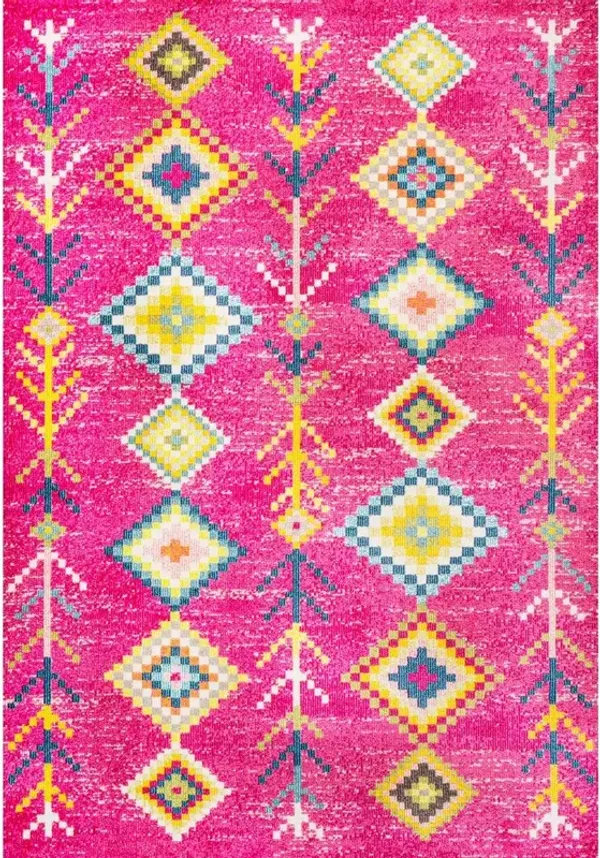 Tribal Love Geometric Area Rug