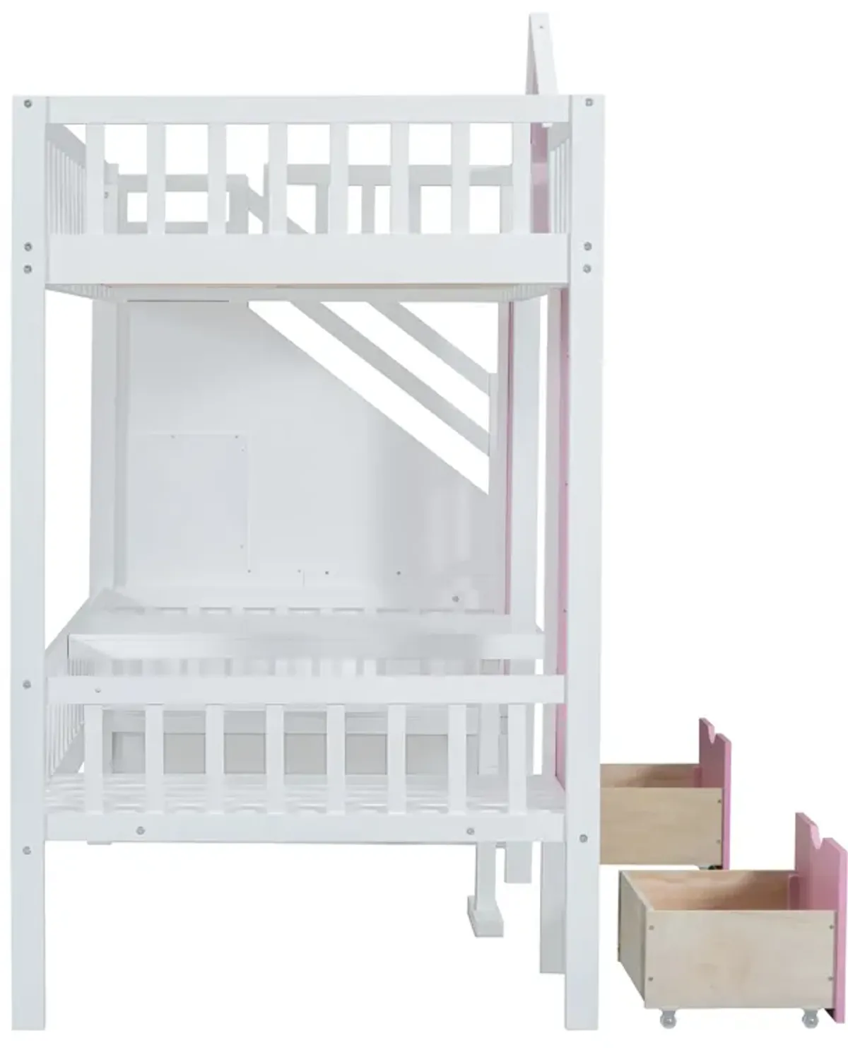 Merax Bunk Bed with Table