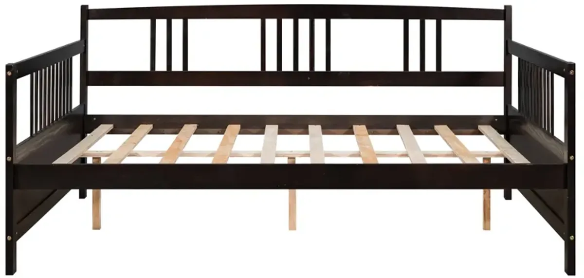 Merax Full Size Daybed with Support Legs