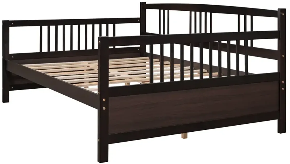 Merax Full Size Daybed with Support Legs