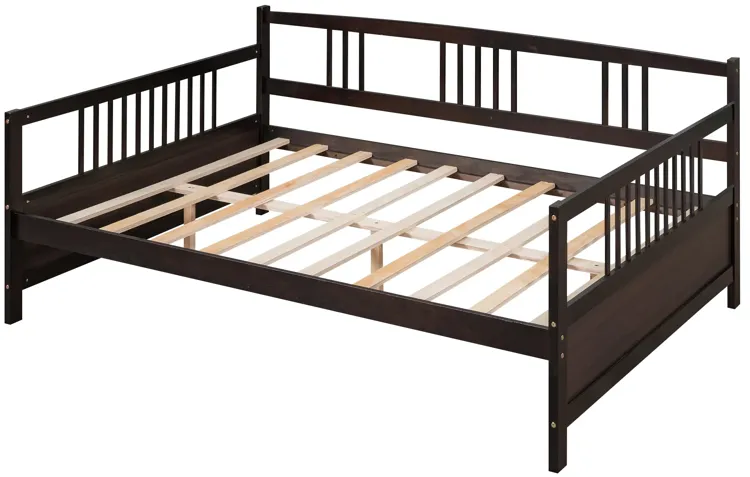 Merax Full Size Daybed with Support Legs