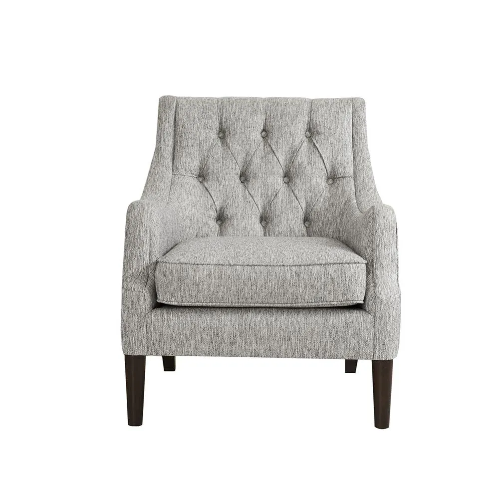 Belen Kox Vintage Button Tufted Accent Chair, Belen Kox