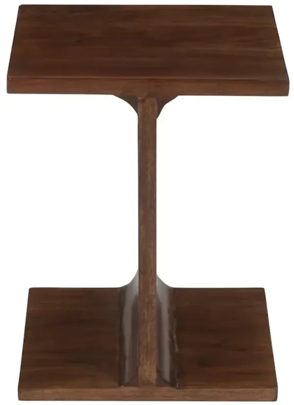 Jofran Idiom Solid Wood Modern Accent End I-Table