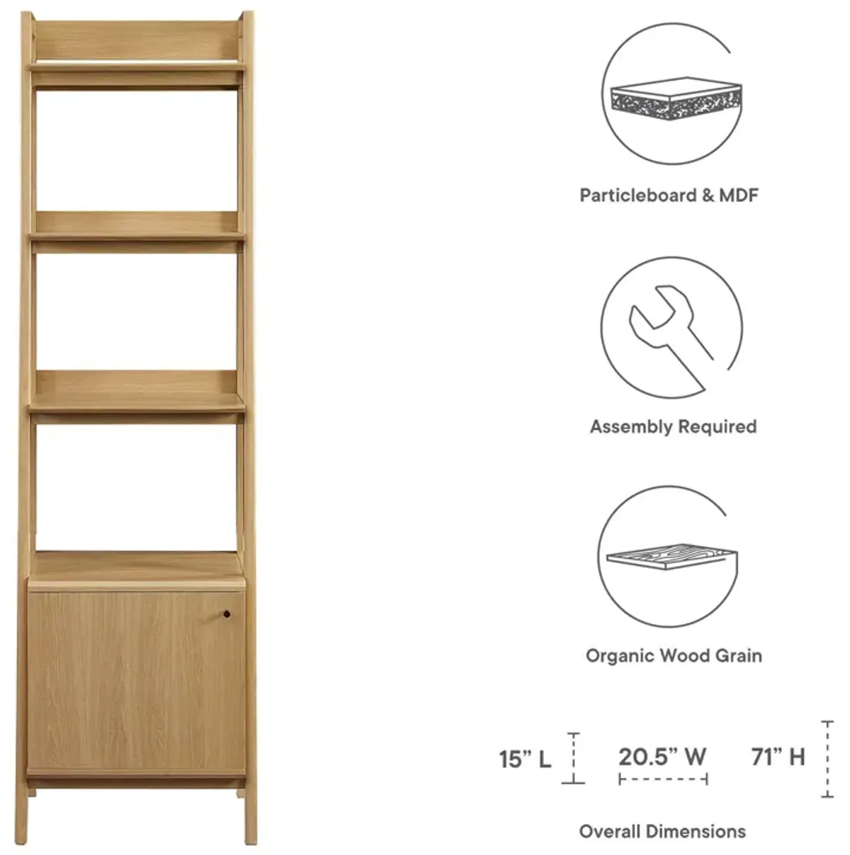 Bixby 21" Bookshelf