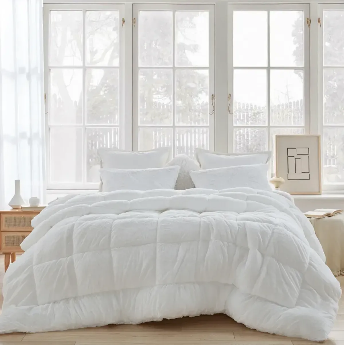 Are You Kidding Bare - Coma Inducer® Oversized Comforter - Farmhouse White.