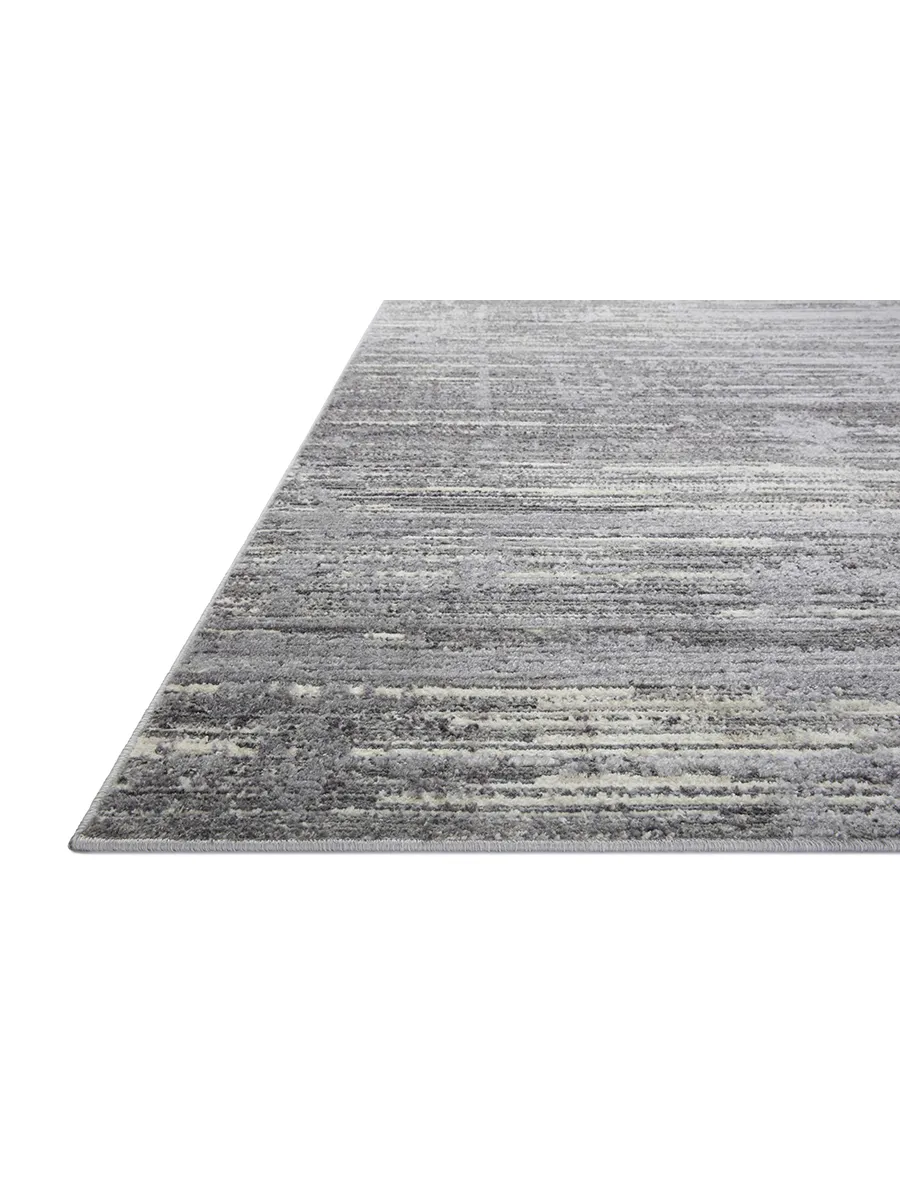 Arden ARD03 Grey/Ivory 6'3" x 9' Rug