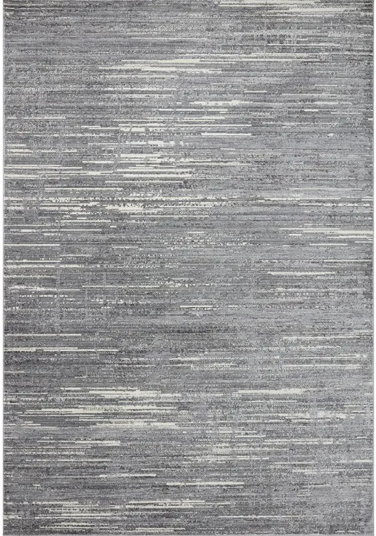 Arden ARD03 Grey/Ivory 6'3" x 9' Rug