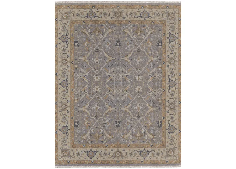 Corbitt 0611F 8'6" x 11'6" Gray/Gold Rug