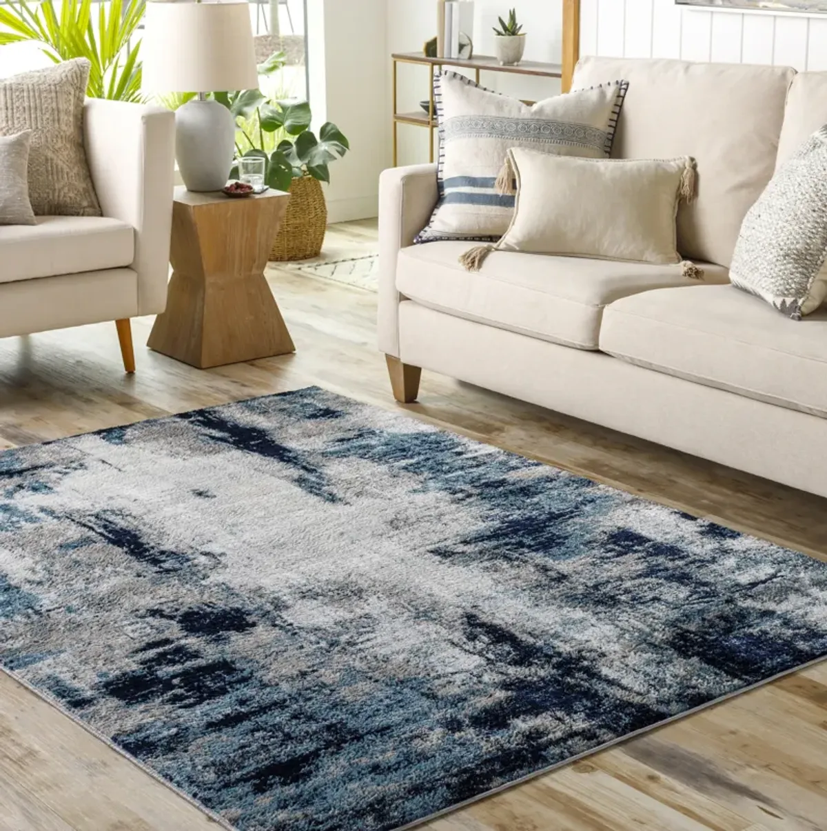 Wanderlust WNL-2309 2' x 3' White Rug