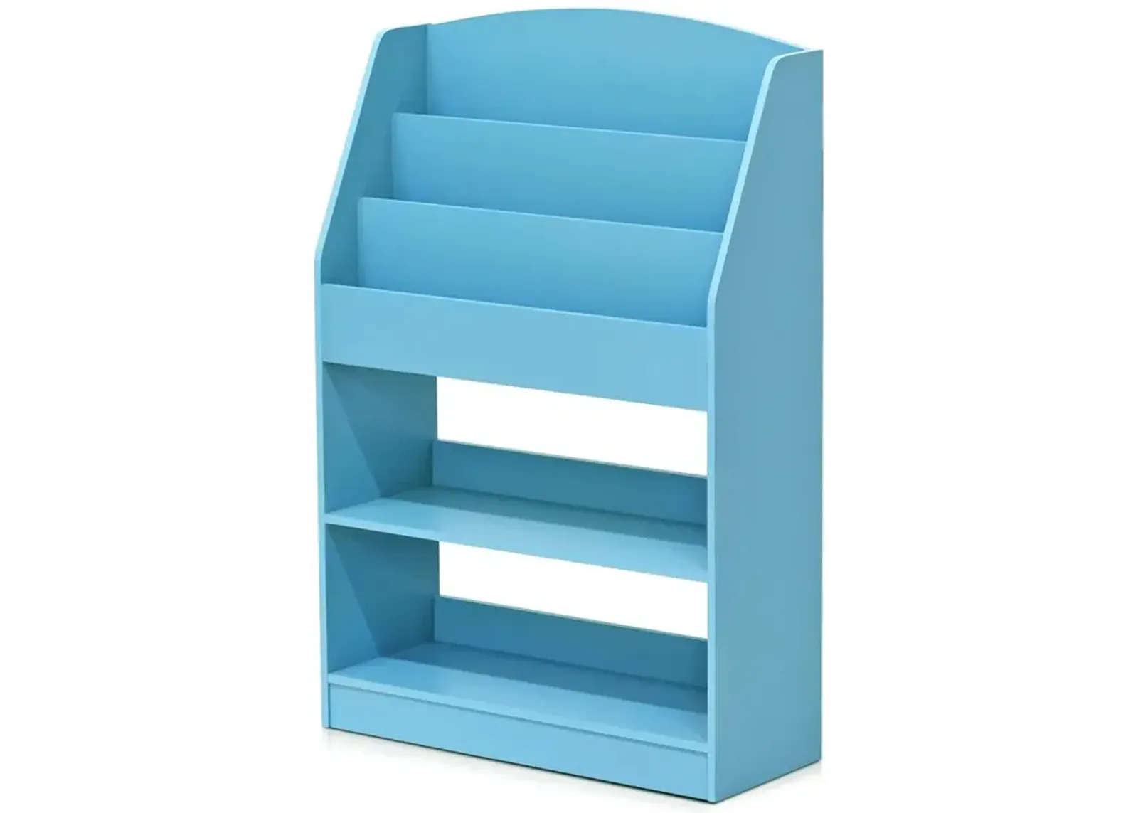 Furinno KidKanac Magazine/Bookshelf with Toy Storage, Pink