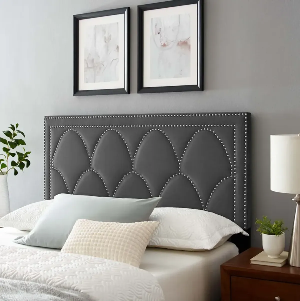 Modway - Greta Performance Velvet Twin Headboard