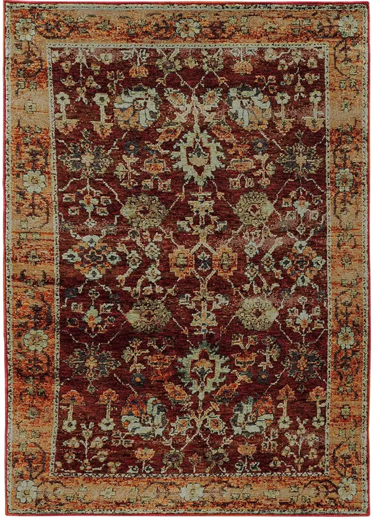 Andorra 10' x 13'2" Red Rug