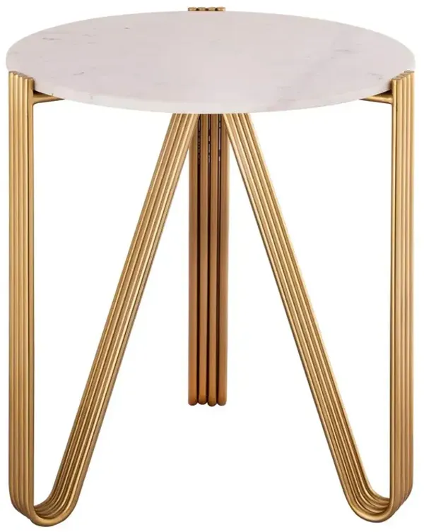 Belen Kox Classic Marble Gold Side Table, Belen Kox