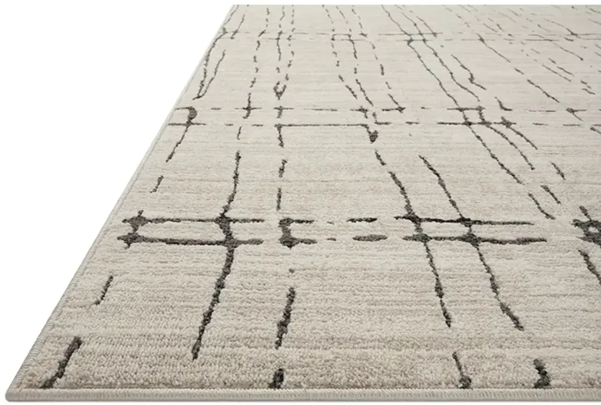 Darby DAR06 Sand/Dk. Grey 5'3" x 7'6" Rug