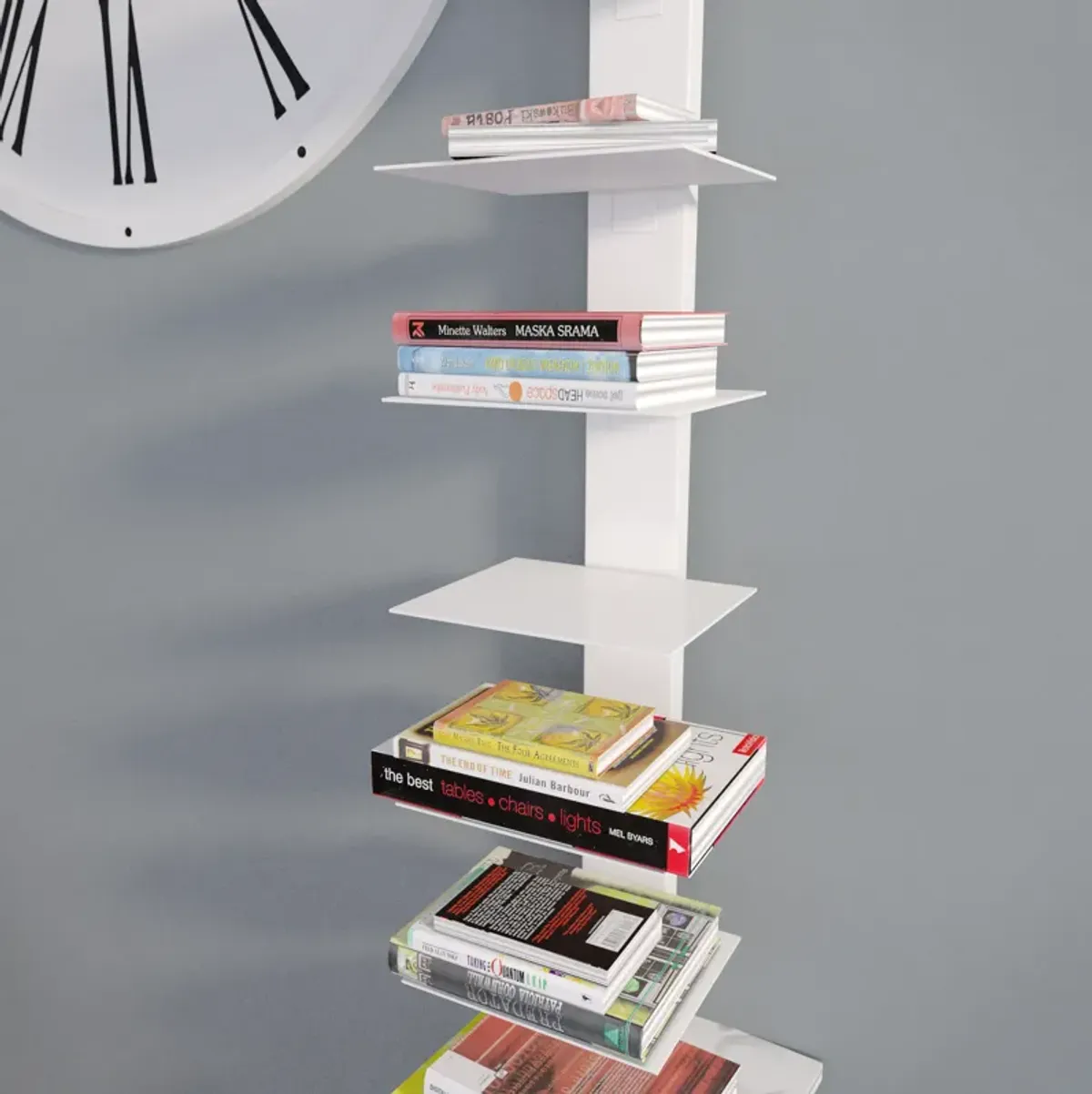 Stewartby Spine Tower Shelf