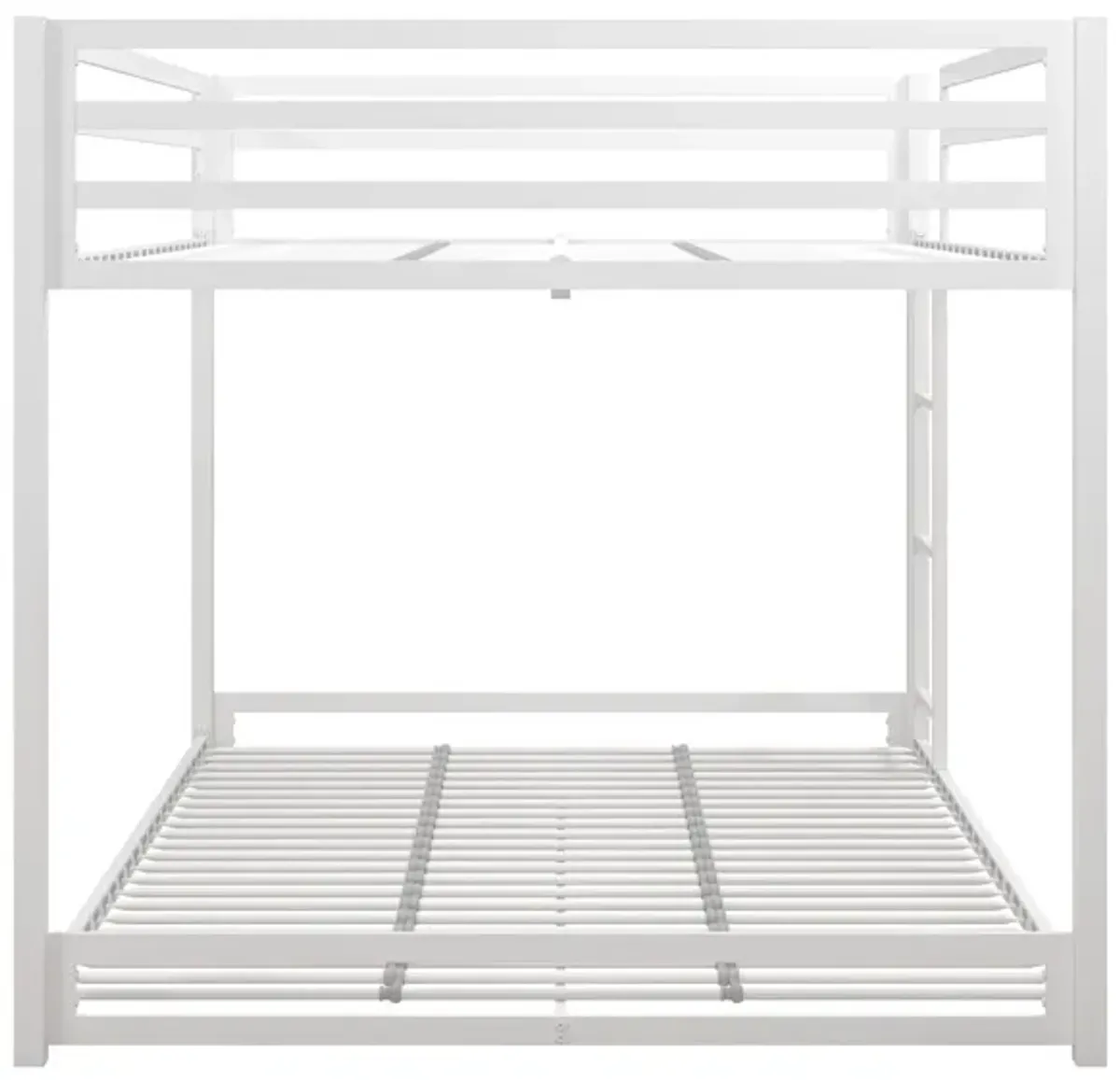 DHP Miles Metal Full Over Full Bunk Bed, White