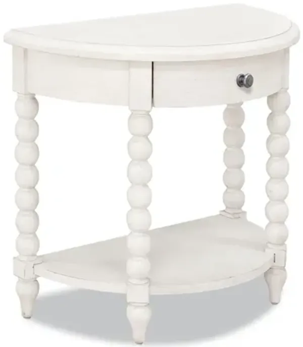 Nashville Demilune Night Table
