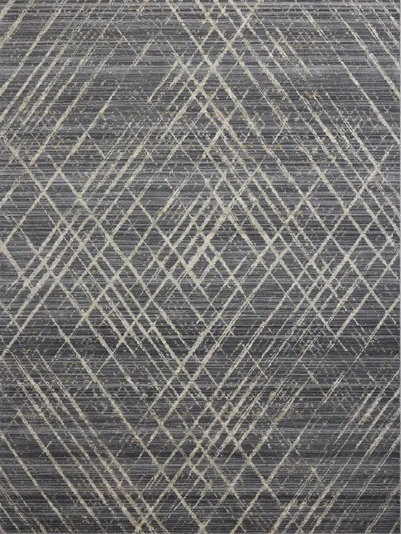 Wade WAE-04 Midnight / Beige 2''3" x 3''10" Rug by Loloi II