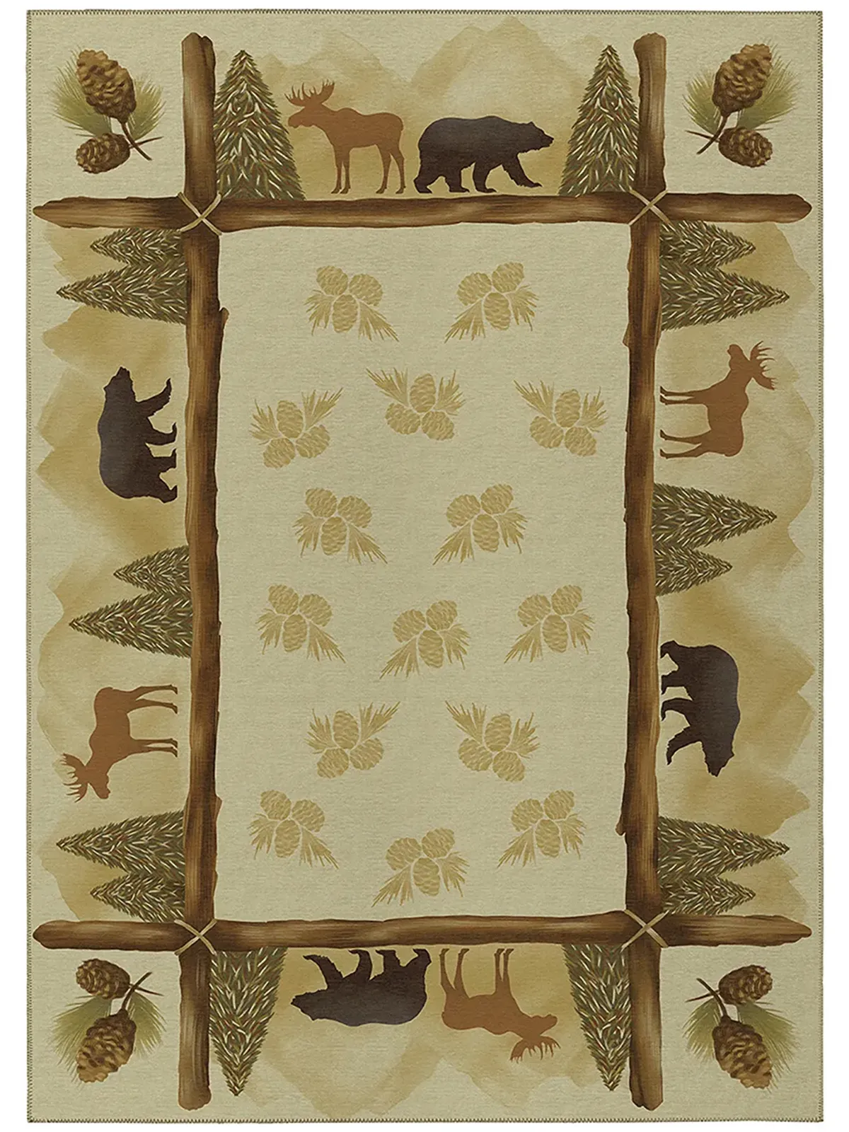 Excursion EX2 Beige 10' x 14' Rug