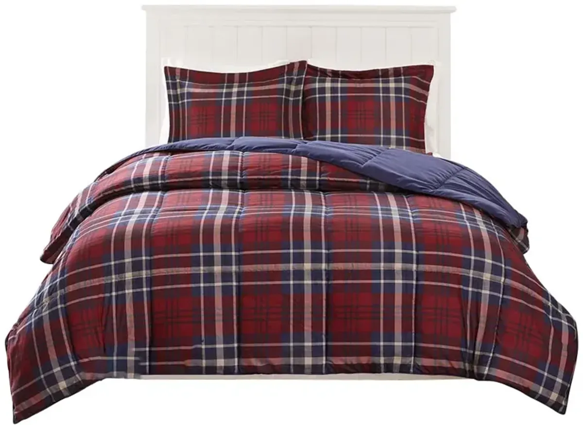 Gracie Mills Bert 3M Scotchgard Down Alternative Comforter Set