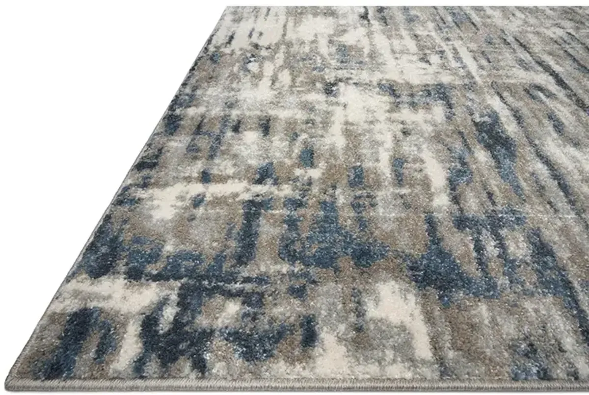 Spirit SPI02 Stone/Blue 3'9" x 5'9" Rug