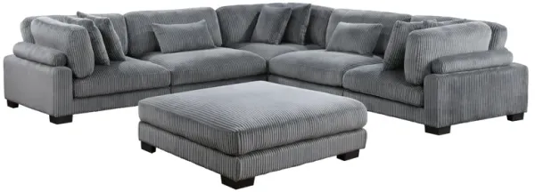 Traverse 5-Piece Sectional with Ottoman
