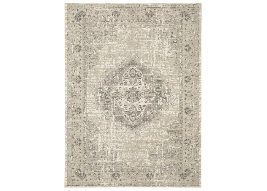 Zephyr Acropolis Alabaster 5' 3" X 7' 10" Rug