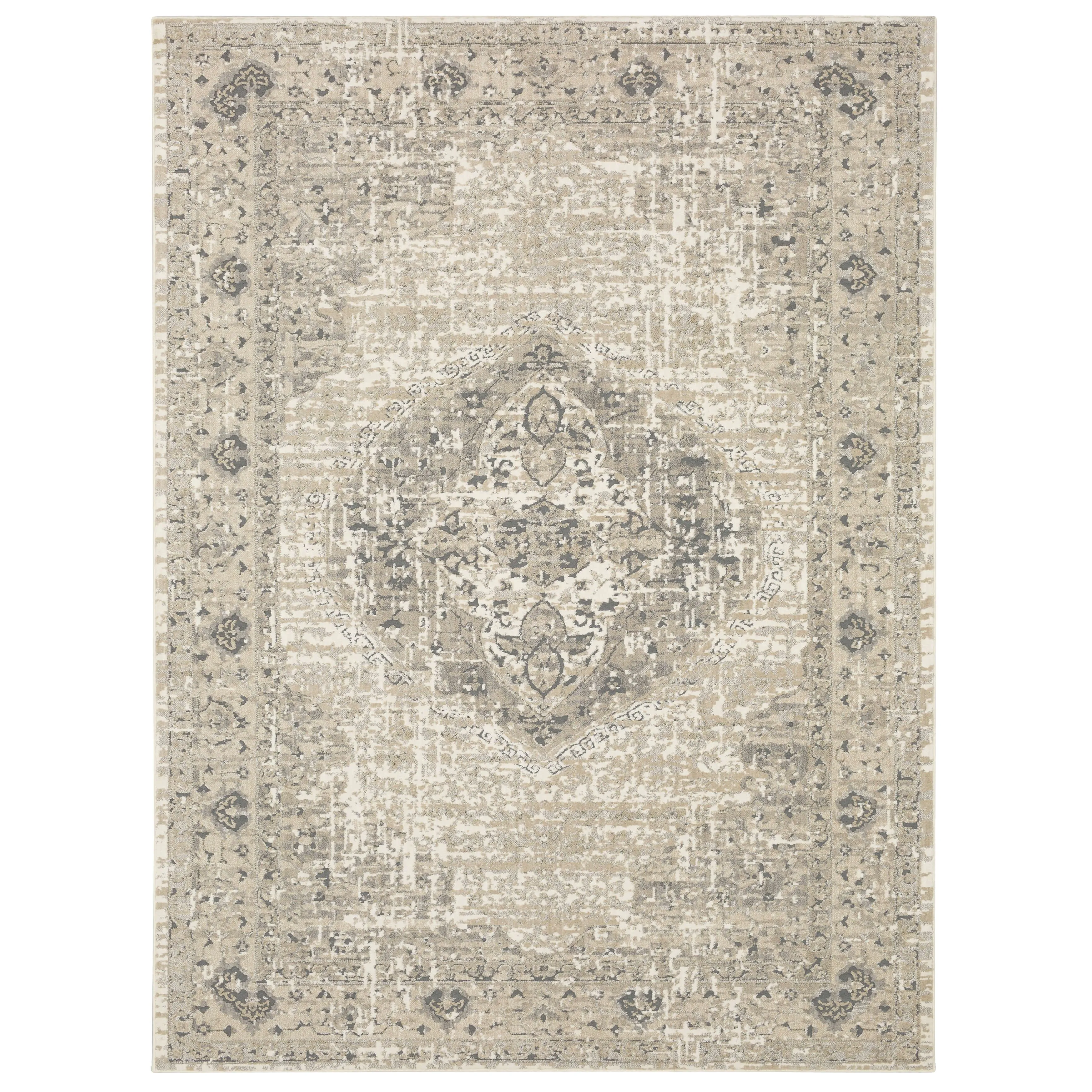 Zephyr Acropolis Alabaster 5' 3" X 7' 10" Rug