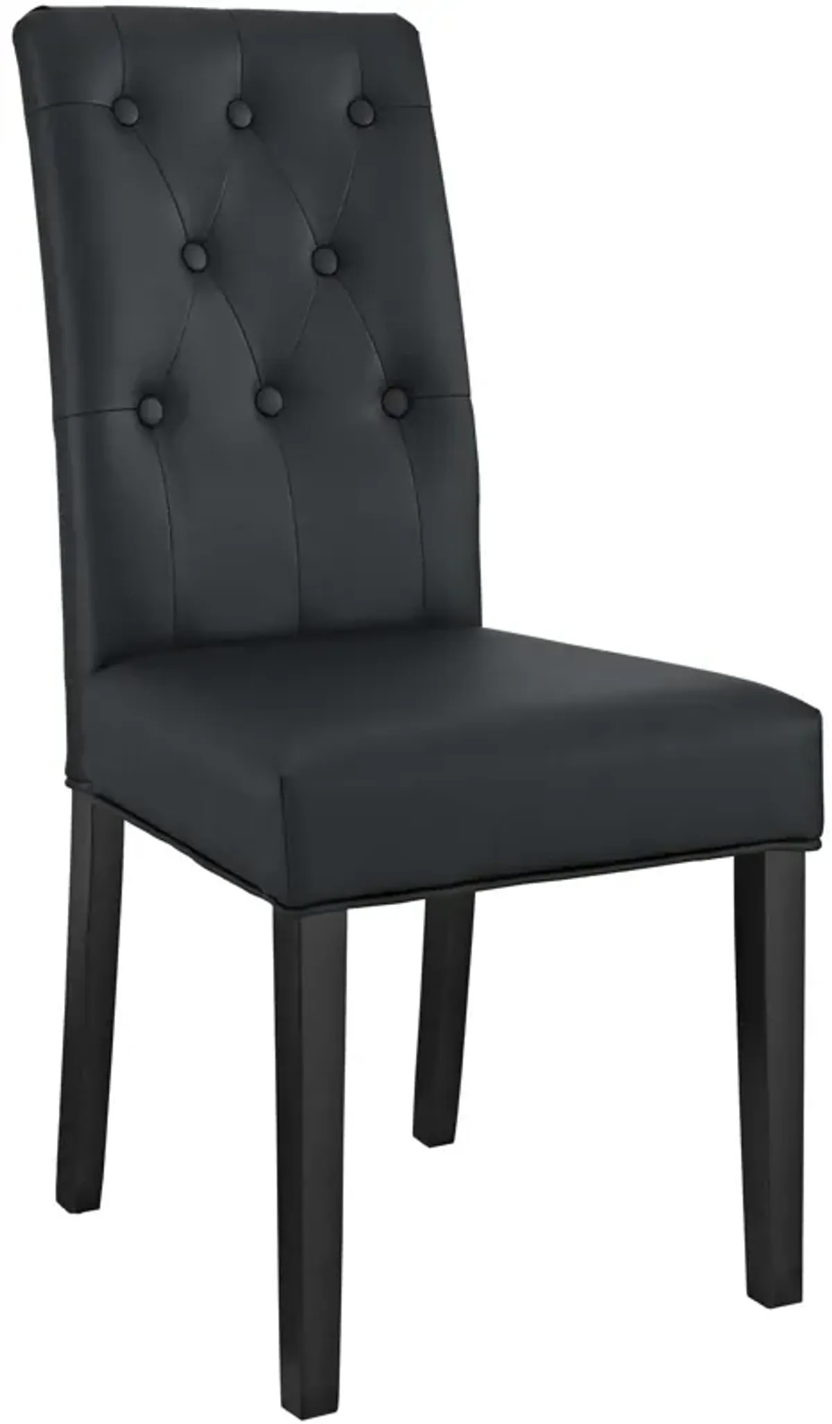 Confer Dining Side Chair Vinyl Set of 2