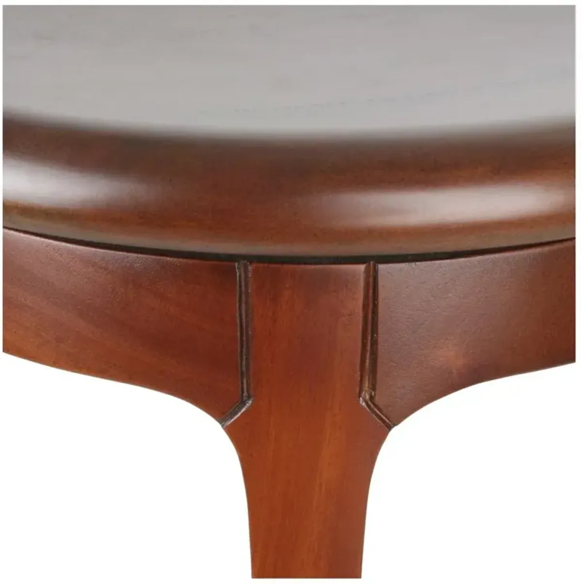 Foxy Mahogany Swivel Bar Stool