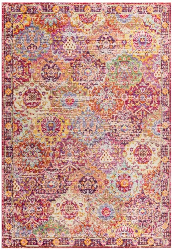 Flori Bohemian Medallion Area Rug