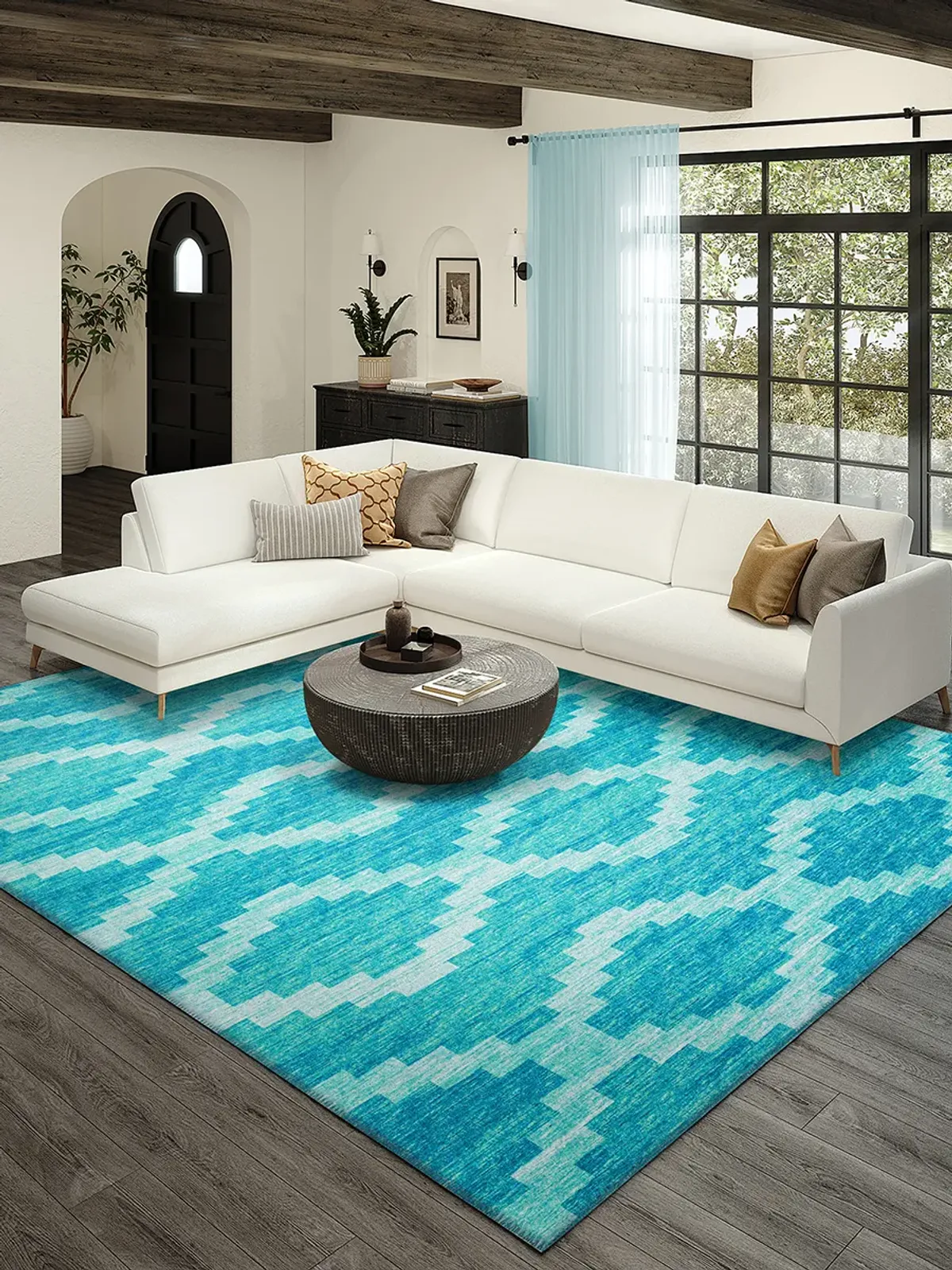 Sedona SN9 Poolside 3' x 5' Rug