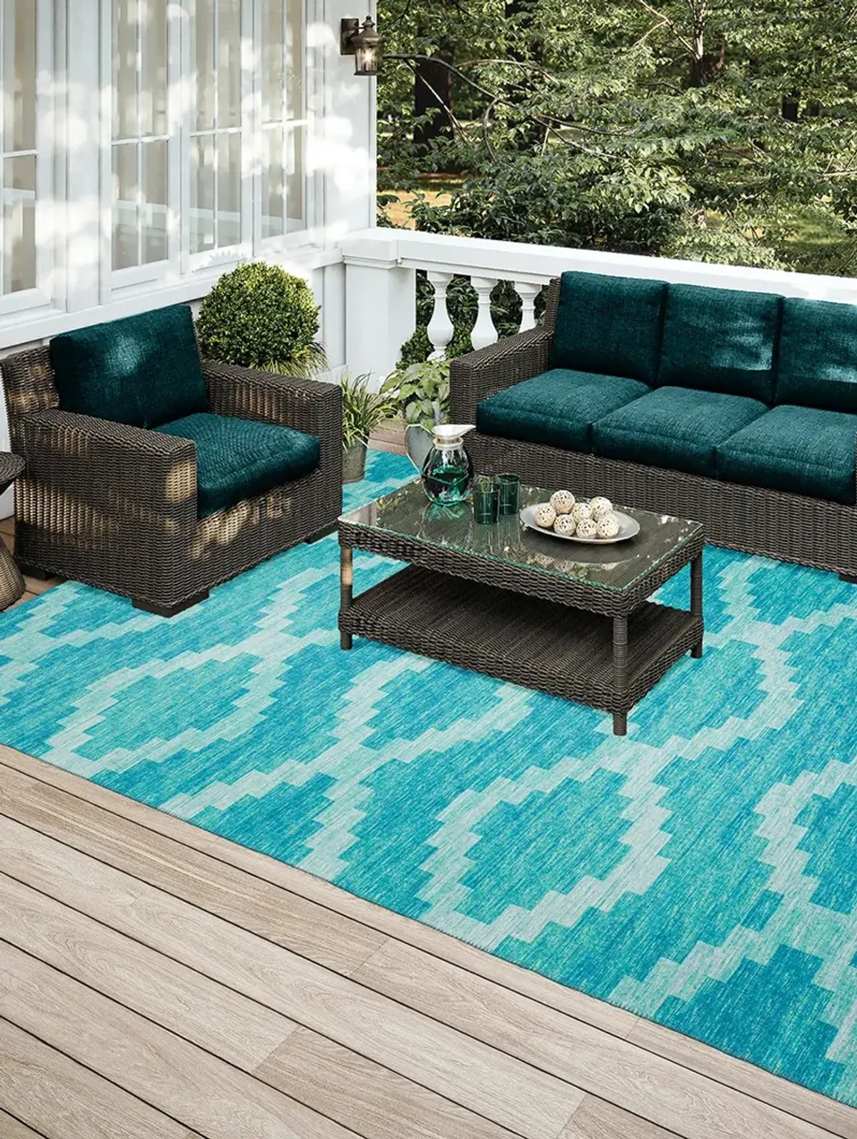 Sedona SN9 Poolside 3' x 5' Rug