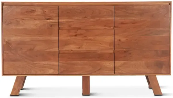 World Interiors Stavanger Sideboard in Cinnamon Brown Finish