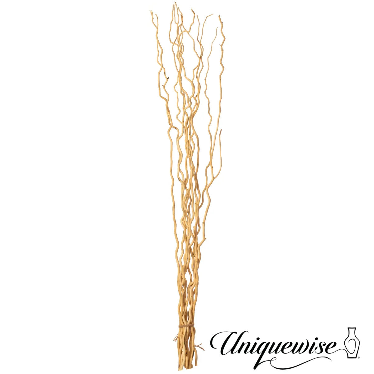 Uniquewise 12 pcs Natural Decorative Dry Branches Authentic Willow Sticks, Home Decoration and Wedding Craft 70 in, DIY Greenery Plants Craft Vases fillers Garden Hotel Farmhouse Decor.