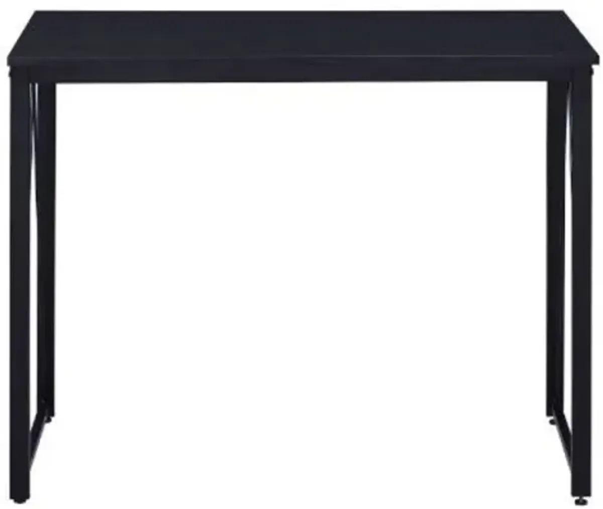 Zaidin Writing Desk, Black Finish 92602